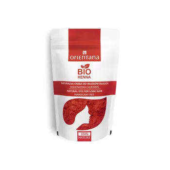 Orientana, Bio Henna, натуральная растительная краска для волос, Красное Махагони, 100 г