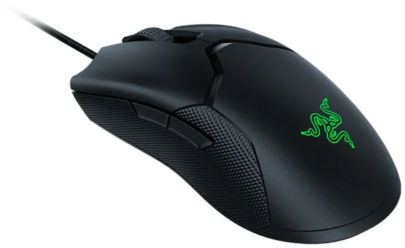 Мышь проводная Razer Viper 8KHZ, 20000dpi, оптическая светодиодная, USB, черный (RZ01-03580100-R3M1)