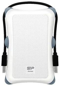 Внешний жесткий диск (HDD) Silicon Power 1Tb Armor A30, белый (SP010TBPHDA30S3W)