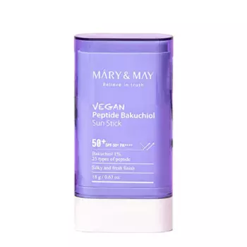 Mary&May Vegan Peptide Bakuchiol Sun Stick SPF50+ PA++++