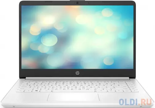 Ноутбук HP 14s-dq0043ur <3B3L4EA> Pentium N5030 (1.1)/4Gb/256G SSD/14.0''FHD AG IPS slim/Int:Intel UHD/Win10 Snowflake white