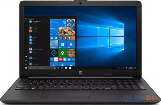 Ноутбук HP 15-da3028ur 15.6" 1366x768 Intel Core i5-1035G1 256 Gb 8Gb Intel UHD Graphics черный Windows 10 Home 249Y6EA