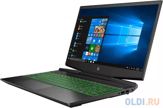 Ноутбук HP Pavilion Gaming 15-dk1045ur 15.6" 1920x1080 Intel Core i7-10750H 512 Gb 16Gb Bluetooth 5.0 nVidia GeForce GTX 1660 Ti 6144 Мб черный Windows 10 Home 22N35EA