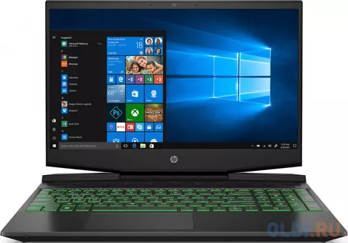 Ноутбук HP Pavilion Gaming 15-dk1057ur 15.6" 1920x1080 Intel Core i7-10750H 512 Gb 8Gb Bluetooth 5.0 nVidia GeForce GTX 1650 Ti 4096 Мб черный DOS 22N42EA