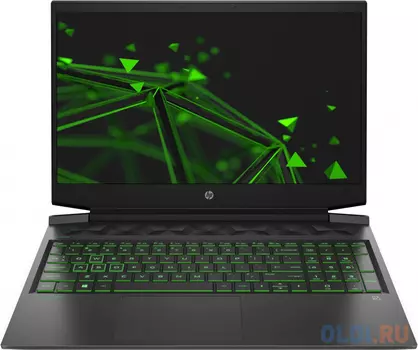 Ноутбук HP Pavilion Gaming 16-a0038ur 16.1" 1920x1080 Intel Core i7-10750H 512 Gb 16Gb WiFi (802.11 b/g/n/ac/ax) Bluetooth 5.0 nVidia GeForce RTX 2060 6144 Мб черный DOS