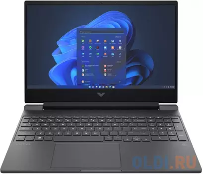 Ноутбук/ HP VICTUS 15-fa0001ur 15.6"(1920x1080 IPS)/Intel Core i5 12500H(3.3Ghz)/16384Mb/512PCISSDGb/noDVD/Ext:GeForce RTX 3050(4096Mb)/Cam/BT/Wi
