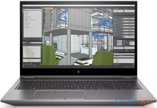 Ноутбук/ HP ZBook Fury G8 15.6 15.6"(3840x2160)/Intel Core i9 11950H(2.6Ghz)/32768Mb/1024PCISSDGb/noDVD/Ext:nVidia RTX A3000(6144Mb)/war 1y/W10Pr