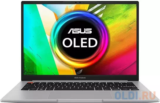 Ноутбук ASUS Vivobook S 14 OLED K3402ZA-KM238 Intel Core i5-12500H/16Gb/SSD512GB/14/2.8K (2880x1800)/noOS/Grey (90NB0WE1-M00KP0)
