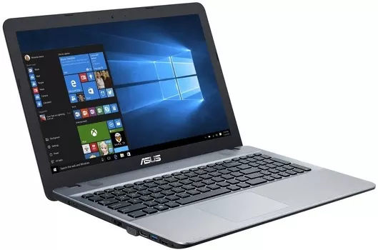Ноутбук ASUS VivoBook X541SA-XO687 Pentium N3710 (1.6) / 4Gb / 500Gb / 15.6" HD / HD Graphics / noOS / Silver
