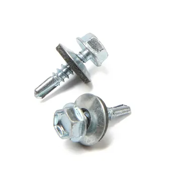 Саморезы кровельные 5.519 мм, оцинкованные, 250 шт.