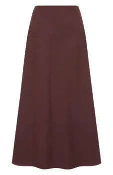Юбка из шерсти и вискозы Brunello Cucinelli