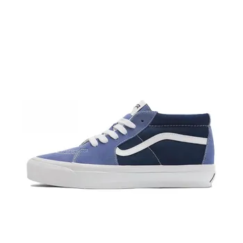 Vans Премиум Sk8-Mid 83 темно-синие белые мужские кроссовки синие VN000CQQDWR 39
