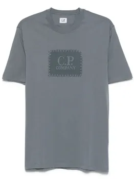 Футболка с логотипом C.P. Company, синий