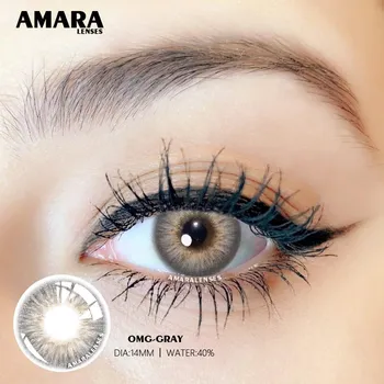 AMARA LENSES 1 пара Omg SERIES Цветные контактные линзы для глаз Контактные линзы для карих глаз