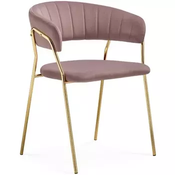 Стул Woodville на металлокаркасе Kamelia 1 light purple /gold 15474