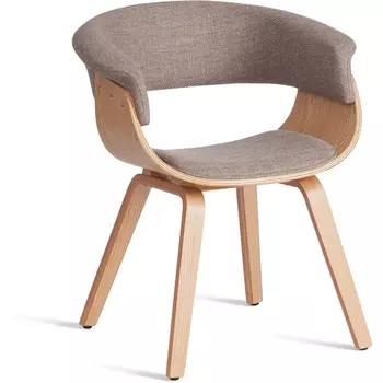 Стул VIMTA (mod.8021) (Дерево,Ткань/Светлое дерево,Бежевый) Tetchair арт.21831