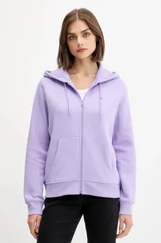 Толстовка Tommy Jeans, фиолетовый