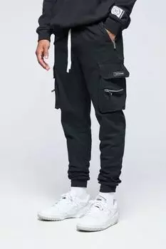 Хлопковые брюки карго The Couture Club