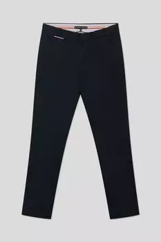 Хлопковые брюки прямого кроя Tommy Hilfiger