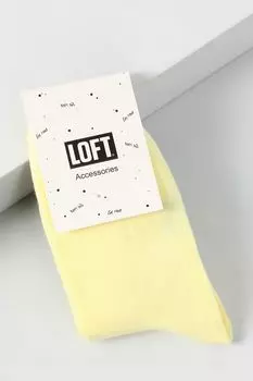 Хлопковые носки укороченные Loft