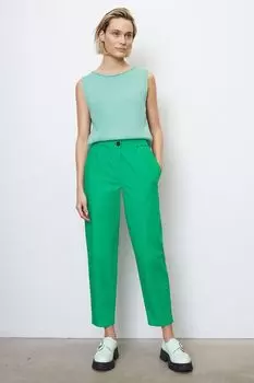 Хлопковые зауженные брюки Marc O'Polo