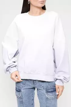 Хлопковый свитшот оверсайз Esprit Edc