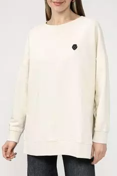 Хлопковый свитшот с логотипом бренда Marc O'Polo
