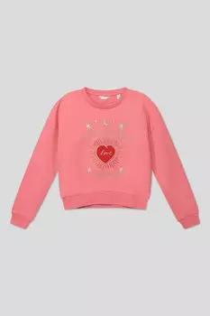 Хлопковый свитшот с принтом Guess