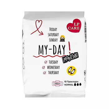 LP CARE Прокладки тонкие NORMAL 10.0