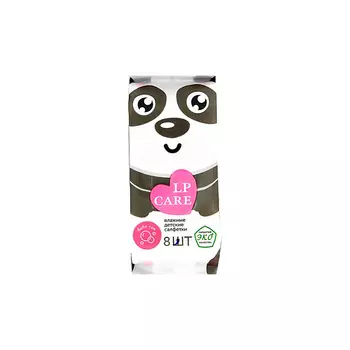 LP CARE Салфетки влажные детские Bubble gum 8.0