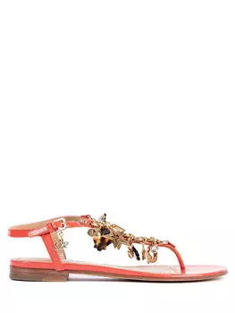 Сандалии кожаные DSQUARED2