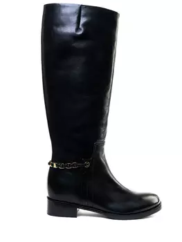 Сапоги кожаные S.FERRAGAMO