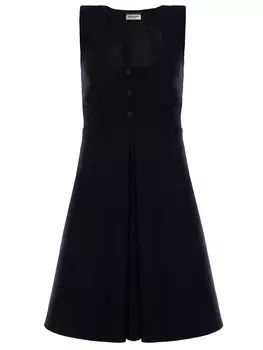 Сарафан шерстяной SAINT LAURENT