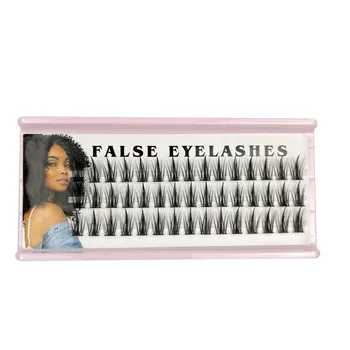 Manga Lashes Upgrade A-type Ресницы Manga Lashes Натуральные индивидуальные кластерные ресницы Быстрое наращивание ресниц Косплей Ресницы C&0.07mm&8mm