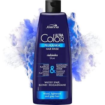 Ополаскиватель Ultra Color Blue Color для светлых и светлых волос 150 мл платиново-серого оттенка, Joanna
