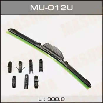 Щетка стеклоочистителя бескаркасная MU-012U MASUMA Masuma Flat 300/12'' мм/" 1 шт