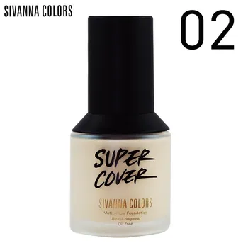 SIVANNA COLORS Матовая тональная основа UV25 32 г. HF6052 - Тайский косметический макияж 01