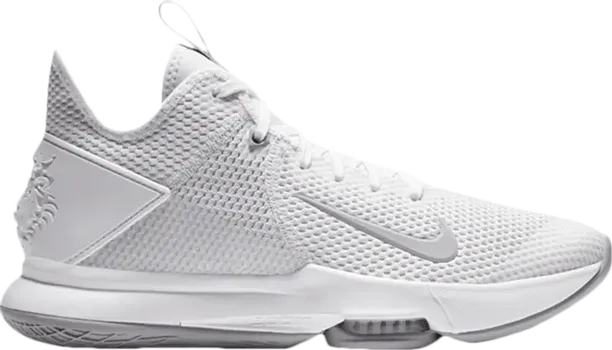 Кроссовки Nike LeBron Witness 4 'White Wolf Grey', белый