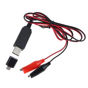 Тип C USB от 5 В до 3 В AA/C/D, кабель для устранения батарей, фиксированный преобразователь напряжения, линия для дистанционного управления, игрушка, светодиодный светильник 1M