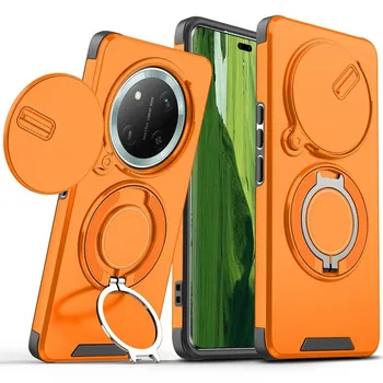 For Honor Magic7 Lite 5G Case Magnetic Holder Ring Shockproof Armor Phone Cover For Honor Magic 7 Lite Camera Protection Fundas For Magic 7 Lite