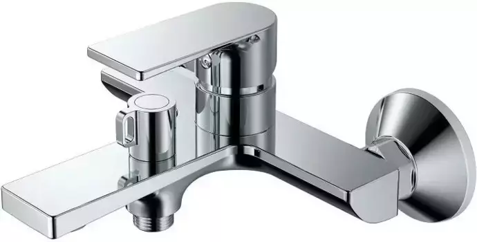Смеситель для ванны Belz B60679 с душевым гарнитуром, хром