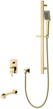 Смеситель для ванны Caprigo Diamante 50-210-oro