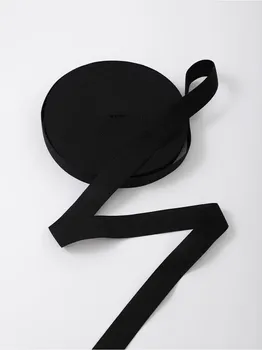 Резинка вязаная, 25 мм, 25±2 м, черная