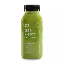 Напиток безалкогольный «Зеленый смузи. SWEET GREEN», 365 detox, 330 мл, Россия