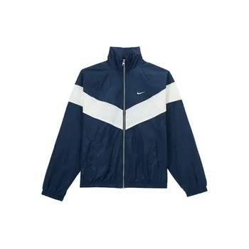 Куртка Nike Warm Comfortable Windproof Cold Zip Long Sleeve Jacket Women Jackets Dark-Blue FV6305-478 S