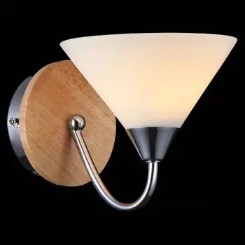 Настенное бра Natali Kovaltseva EVORA EVORA 11400/1W CHROME, OAK