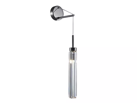 Настенное бра Newport 4520 4521 L/A black glossy