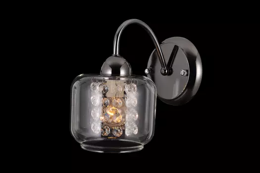 Настенное бра Natali Kovaltseva Laina LAINA 75091/1W DARK CHROME
