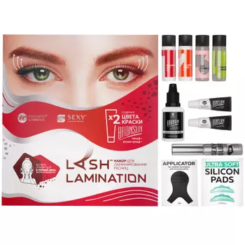 Innovator Cosmetics, Набор для ламинирования ресниц SEXY LAMINATION, (1/6шт)