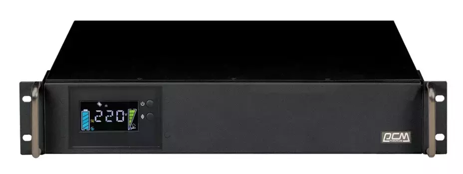 ИБП POWERCOM King Pro RM KIN-1200AP LCD